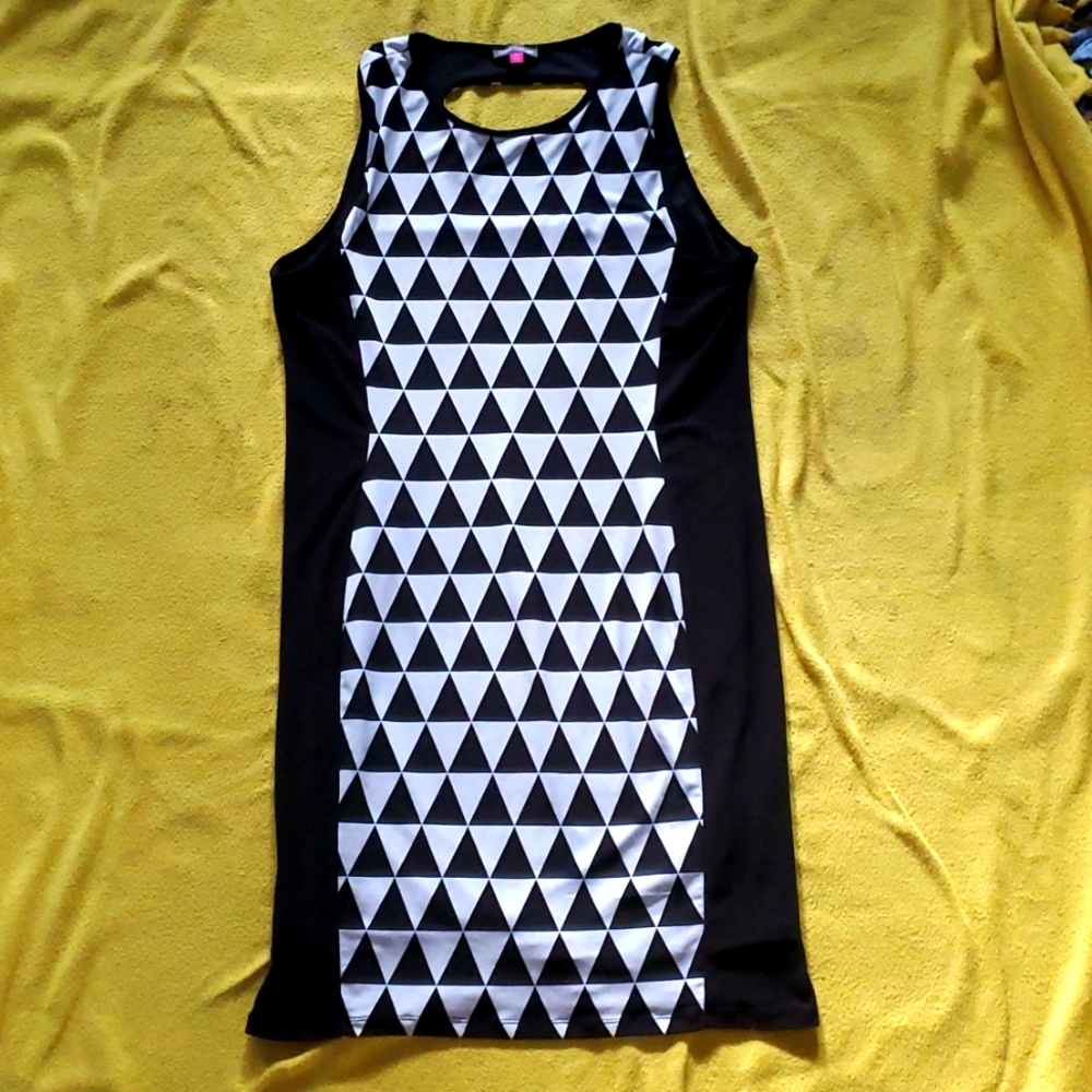 Vince Camuto sleeveless stretch dress